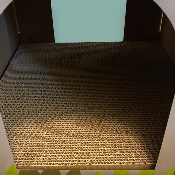 NEW Halloween Double Decker Tombstone Cat Scratcher & Hideout - Picture 7 of 14